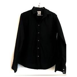 Camisa Laurence Dolige de algodón negro Negro