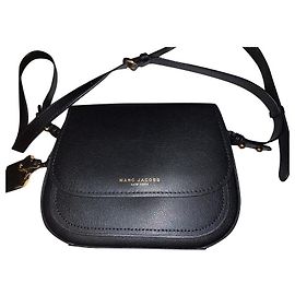 Marc Jacobs Mini Rider Black Leather Handbag Black