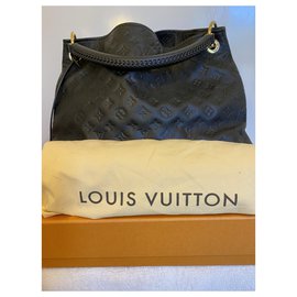 Louis Vuitton-Louis Vuitton Artsy  MM Monogram Empreinte Lather-Black