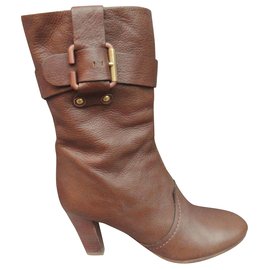 Chloé-Chloé p boots 37,5-Light brown
