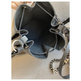 Alexander Mcqueen-Alexander McQueen Beuteltasche schwarz-Schwarz