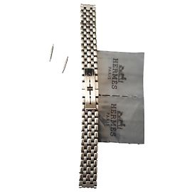 Hermès Stahlarmband für Cap Cod Uhr Silber