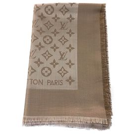 Autre Marque Louis Vuitton-Monogramm-Glanz-Schal Andere