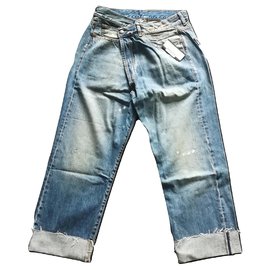 R13 Crossover Jasper jeans azul Azul Azul claro