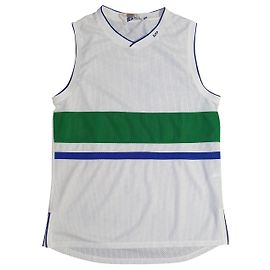 Autre Marque SJYP Tank Top White Green and Blue M White Multiple colors