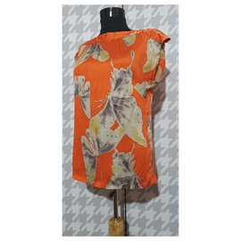 Autre Marque-Tops-Mehrfarben ,Orange