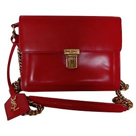 Yves Saint Laurent Bolsos de mano Roja