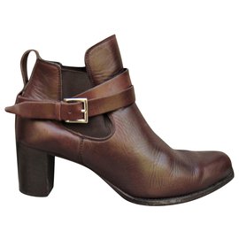Heschung-Heschung p ankle boots 37,5-Dark brown