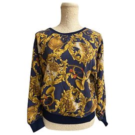 Salvatore Ferragamo Blusa de seda Multicolor