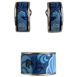 Frey Wille Set di gioielli Blu