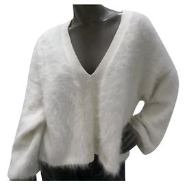 Jersey de angora Tom Ford Blanco