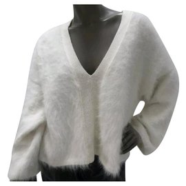 Tom Ford Angora Pullover Pullover Weiß