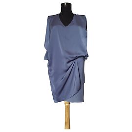 Acne Blue Polyester Dress Size 36 Blue