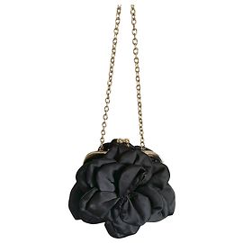 Love Moschino Pochette de flores Preto