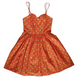 Jeremy Scott-Dresses-Orange