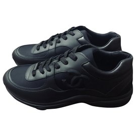 Chanel-Chanel Sneakers da uomo-Nero