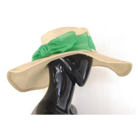 Givenchy Sombrero de copa Paja