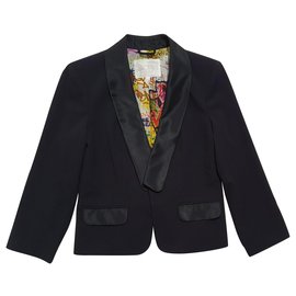 Rachel Roy Black Blazer Black
