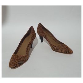 Minelli-Tacones-Estampado de leopardo