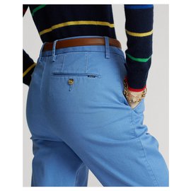 Polo Ralph Lauren-Pantalón chino elástico RL POLO-Azul