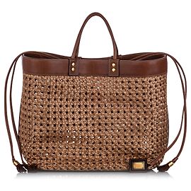 Dolce & Gabbana Dolce&Gabbana Brown Raffia Tote Bag Brown