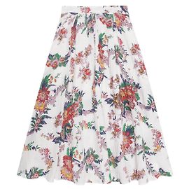 Autre Marque Saia Sweet Matitos de algodão multicolorida Multicor