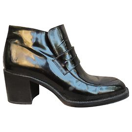Free Lance p patent ankle boots 37 Black