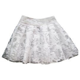 Dondup-Skirts-White