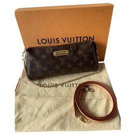 Louis Vuitton-Eva-Brown,Gold hardware
