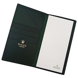 Rolex Block Holder wallet Dark green