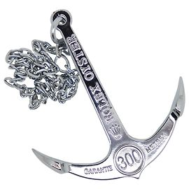 ROLEX SUBMARINER âncora pendente 300 metros Hardware prateado