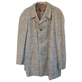 Autre Marque-Coat 3/4 in tweed t XL, Vintage-Multiple colors
