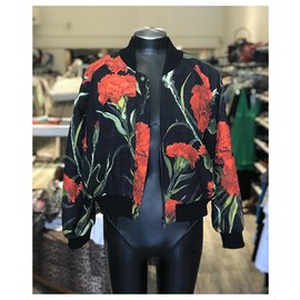 Dolce & Gabbana-floral bomber jacket-Multiple colors