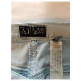 Armani Jeans-Jean bleu ciel-Bleu clair
