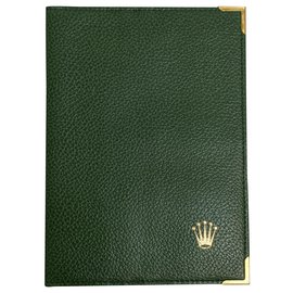 CARTERA PIEL VERDE ROLEX Verde