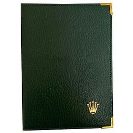 CARTERA PIEL VERDE ROLEX Verde
