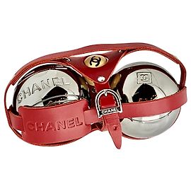 Boules de pétanque collector CHANEL Rouge