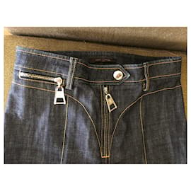 Louis Vuitton Jeans Eggshell Denim ref.310070 - Joli Closet
