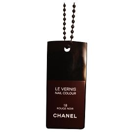 Chanel Statement Halskette aus Kunststoff schwarz rot Schwarz Rot