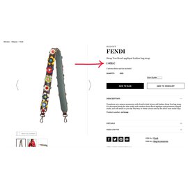Fendi-New Season Strap-You belt-Multiple colors