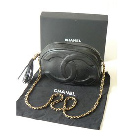 Chanel-BORSA CHANEL RARA e VECCHIA-Nero