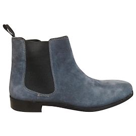 Jean Louis Scherrer Botas de cano Jean-Louis Scherrer 41 Cinza
