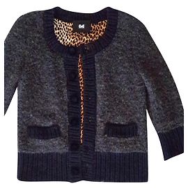 D&G D & G "Teddybär" Strickjacke Marineblau