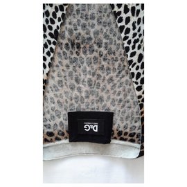 D&G-Leopard print cardigan-Leopard print