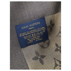 Louis Vuitton-Monogramm glänzen-Grau