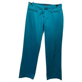 Missoni-Turquoise capri pants-Turquoise
