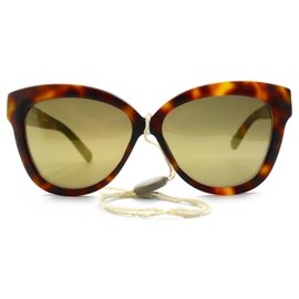 Linda Farrow-Des lunettes de soleil-Multicolore