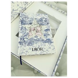 Dior-DIOR WRITING NOTEBOOK-Light blue