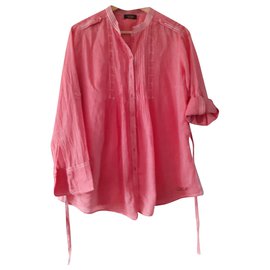 Autre Marque Blouse en coton rose Rose