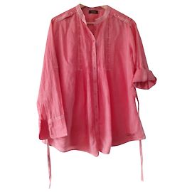 Autre Marque Blusa de algodão rosa Rosa